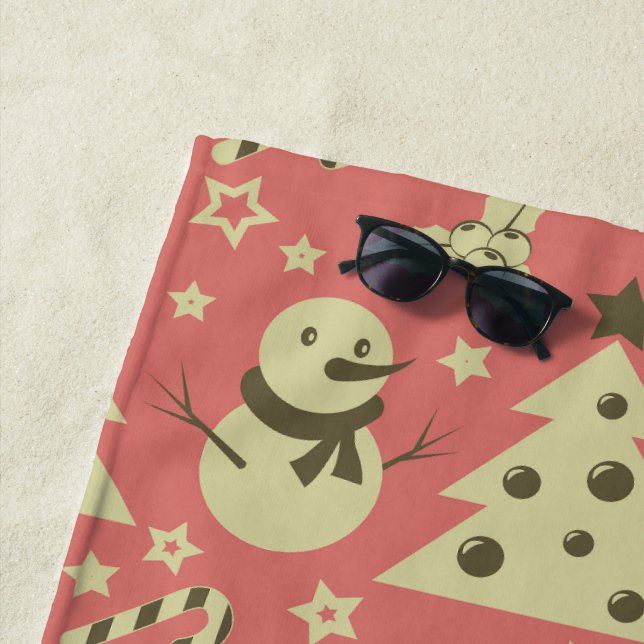 Toalha De Praia Árvores de Natal holandesas (In Situ)