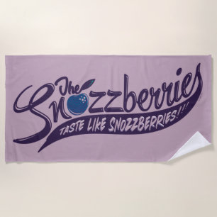 Toalha De Praia As Airelas Snozzberry Têm Gosto De Aiquilos!