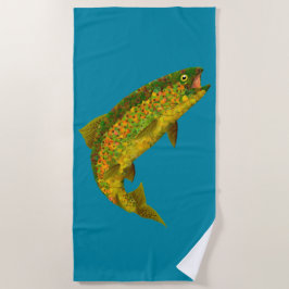 Toalha De Praia Aspen Arco-Íris Folha 3