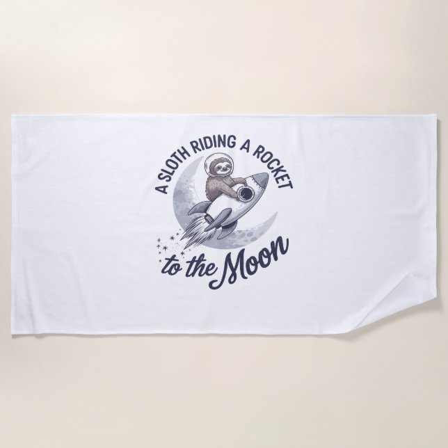 Toalha De Praia Astronauta Adorável (Frente)