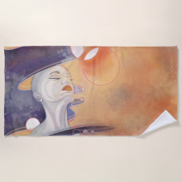 Toalha De Praia Ataque à Nebula e Colar Galáctico