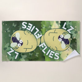 Toalha De Praia Aterrissagem, zona Beach Towel