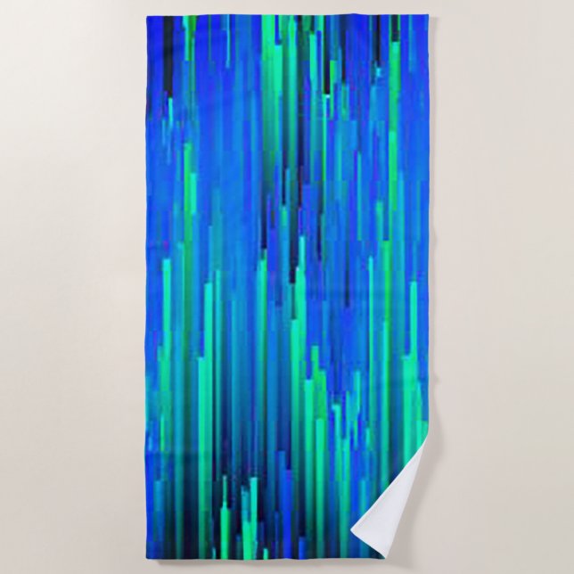 Toalha De Praia Atirando no Fireworks Beach Towel (Frente)