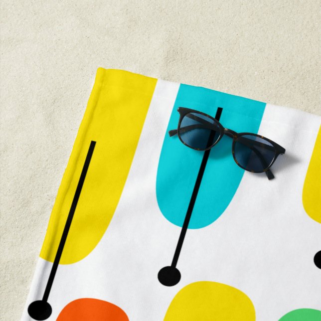 Toalha De Praia Atomic Trees (In Situ)