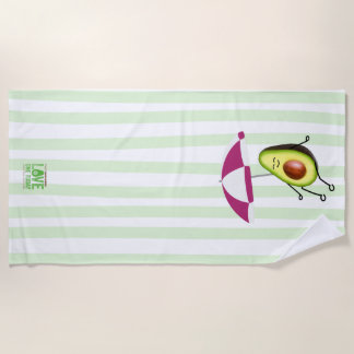Toalha De Praia Avocado Beach Towel