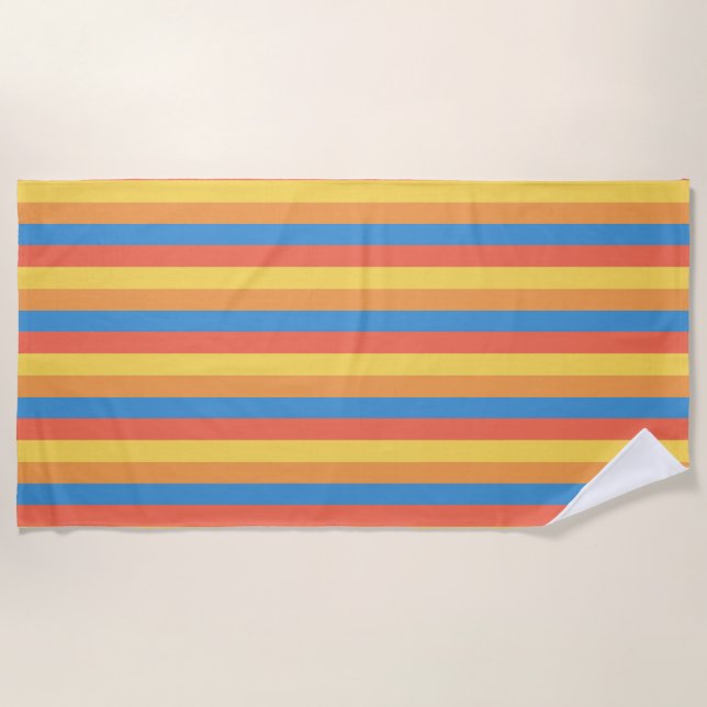 Toalha De Praia Awning Beach Towel (Frente)