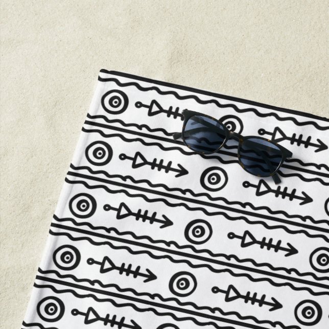 Toalha De Praia Aztec Boho (In Situ)