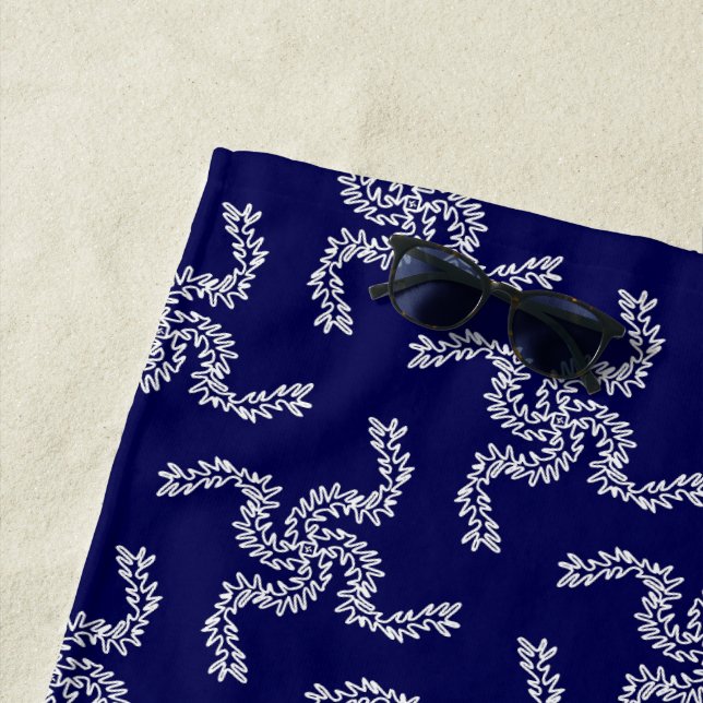 Toalha De Praia Azul de Natal, decoração de Natal, Natal (In Situ)