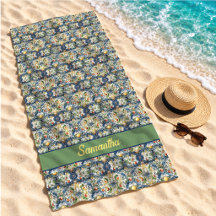 Azulejo de Limão Cítrico Majólica Azul Mediterrâne