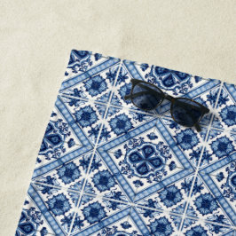 Toalha De Praia Azulejos do Mediterrâneo, Portugal, Azulejo, Majol