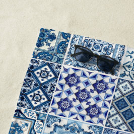 Toalha De Praia Azulejos do Mediterrâneo, Portugal, Azulejo, Majol