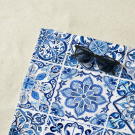 Toalha De Praia Azulejos do Mediterrâneo, Portugal, Azulejo, Majol