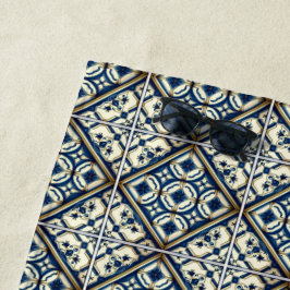 Toalha De Praia Azulejos do Mediterrâneo, Portugal, Azulejo, Majol