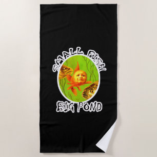 Toalha De Praia Baby Goldfish Beach Towel