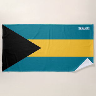 Toalha De Praia Bahamas Sinalizador esplêndido Patriótico