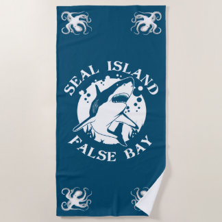 Toalha De Praia Baía Falsa De Seal Island - Mergulho De Scuba Com