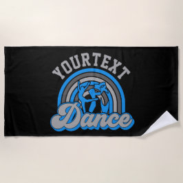 Toalha De Praia Balé Dancer ADD TEXT Classic Dance Executor