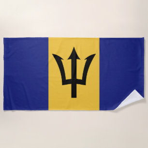 Toalha De Praia bandeira Barbados