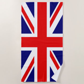 Toalha De Praia Bandeira Britânica - O Jack da União