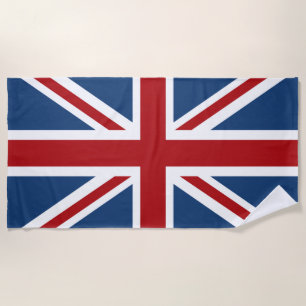 Toalha De Praia Bandeira BRITÂNICA patriótica de Union Jack