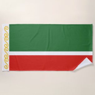 Toalha De Praia Bandeira da Chechênia