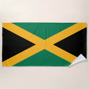 Toalha De Praia Bandeira da Jamaica