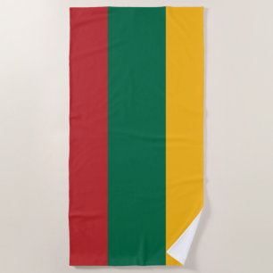 Toalha De Praia Bandeira da Lituânia