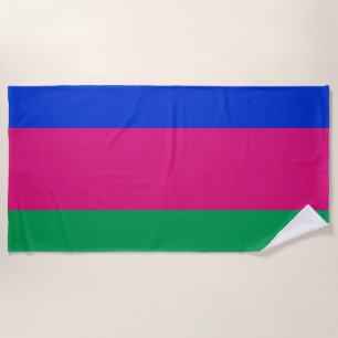 Toalha De Praia Bandeira da República Popular de Kuban