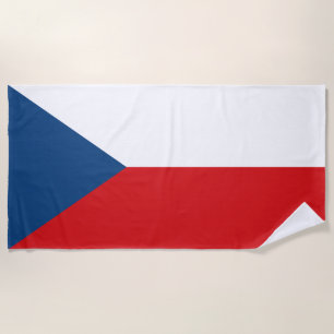 Toalha De Praia Bandeira da República Tcheca