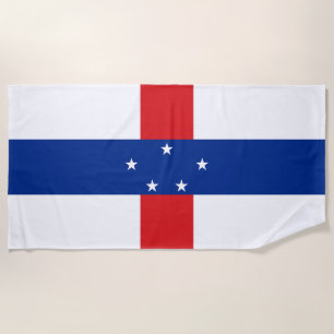 Toalha De Praia Bandeira das Antilhas Holandesas