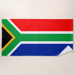 Toalha De Praia Bandeira de África do Sul
