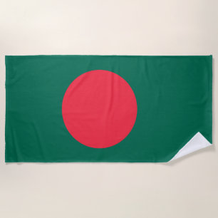 Toalha De Praia Bandeira de Bangladesh