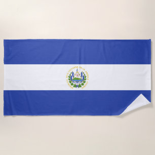 Toalha De Praia Bandeira de El Salvador