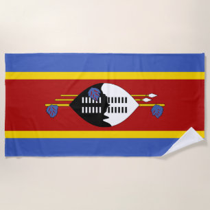Toalha De Praia Bandeira de Essuatíni