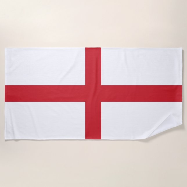Toalha De Praia Bandeira de Inglaterra Beach Towel (Frente)
