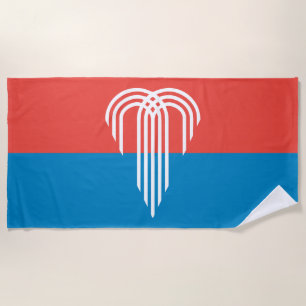 Toalha De Praia Bandeira de Kansas City (Missouri)