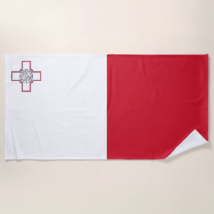 Toalha De Praia Bandeira de Malta