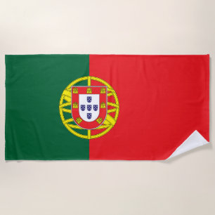 Toalha De Praia Bandeira de Portugal