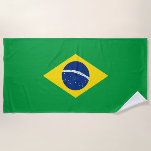 Toalha De Praia Bandeira do Brasil
