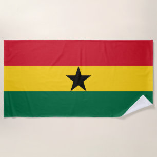 Toalha De Praia Bandeira do Gana
