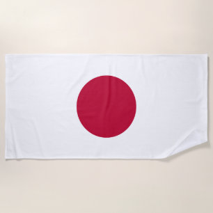 Toalha De Praia Bandeira do Japão