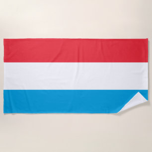 Toalha De Praia Bandeira do Luxemburgo