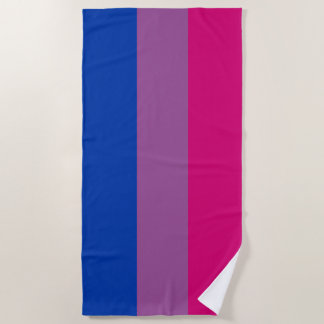 Toalha De Praia Bandeira do Orgulho Bissexual
