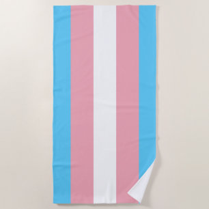 Toalha De Praia Bandeira do Orgulho Transgênero