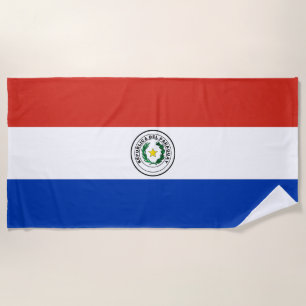 Toalha De Praia bandeira do Paraguai