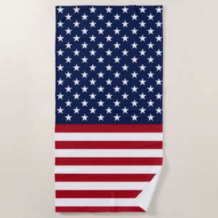 Toalha De Praia Bandeira dos EUA da bandeira dos Estados Unidos