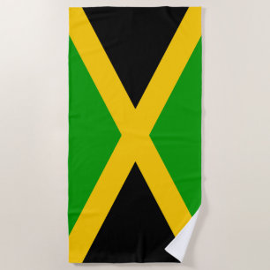 Toalha De Praia Bandeira jamaicana