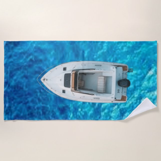 TOALHA DE PRAIA BARCO (Frente)