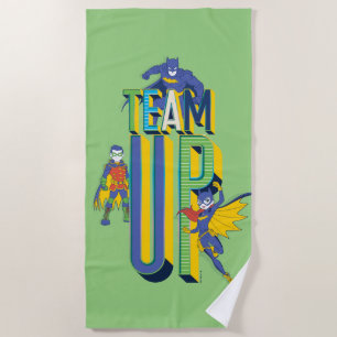 Toalha De Praia Batman Equipe Acima
