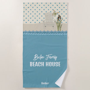 Toalha De Praia Beach House Beach Scene Lake House Beach Towel